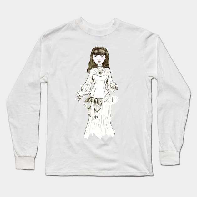 Teresa and her Pendulum Long Sleeve T-Shirt by danpaul